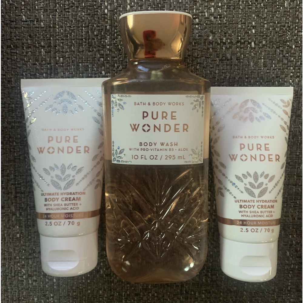 Bath & Body Works “Pure Wonder” 3pc set